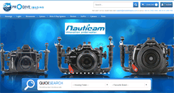 Desktop Screenshot of prodiveimaging.com